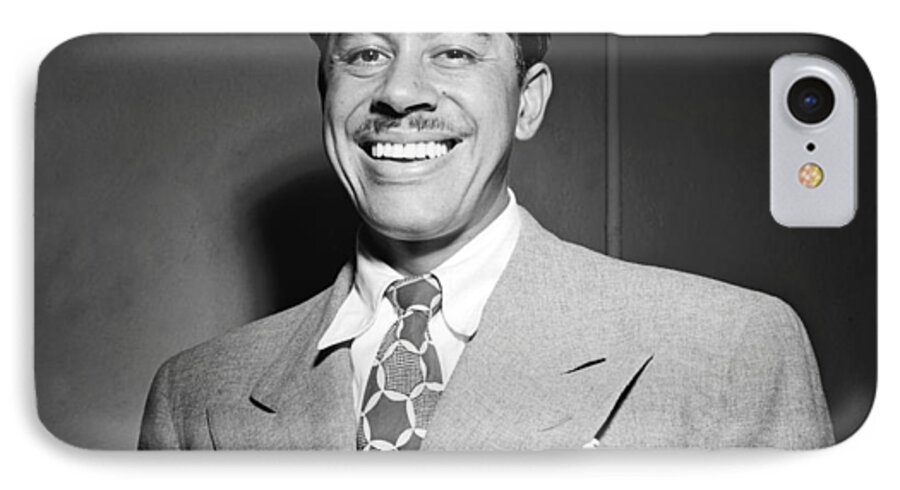 1940's iPhone 7 Case featuring the photograph Portrait Of Cab Calloway by William Gottlieb