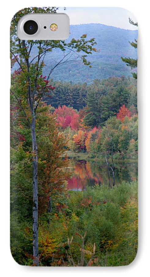 Fall iPhone 7 Case featuring the photograph Quiet Transformation by Mary Sullivan