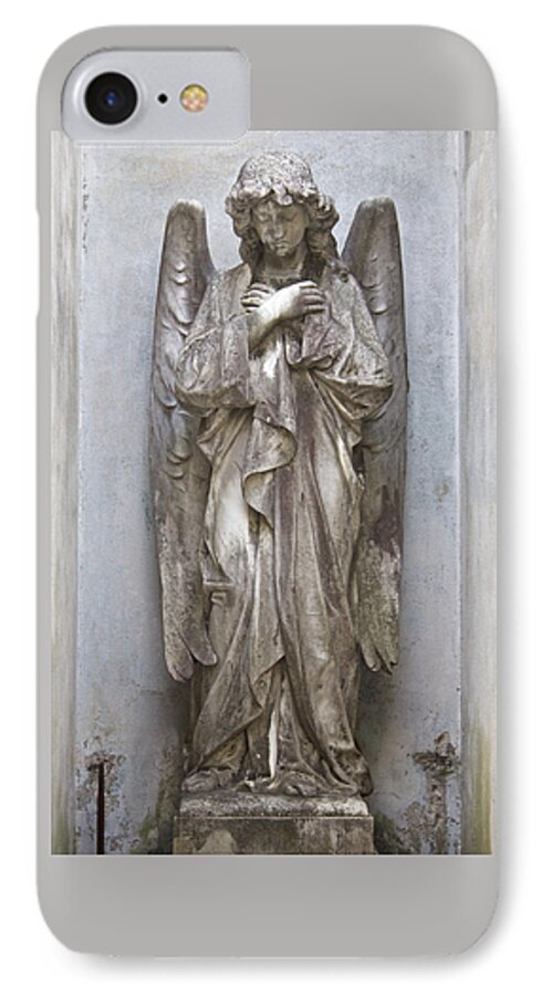 Angels iPhone 7 Case featuring the photograph Recoleta Angel by Venetia Featherstone-Witty