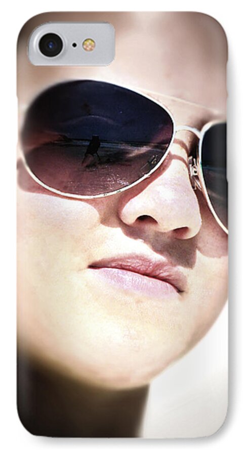 Sunglasses iPhone 7 Case featuring the photograph Reflection by Pennie McCracken