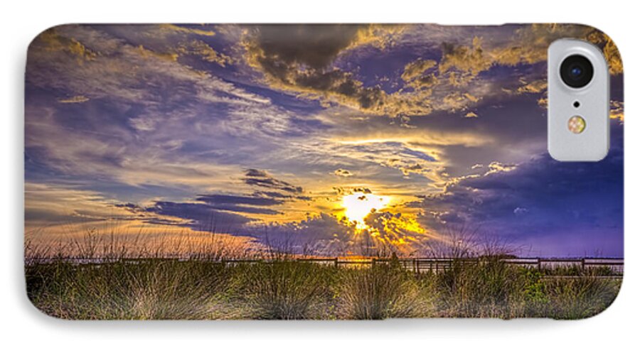 Sunset iPhone 7 Case featuring the photograph Remember this Day by Marvin Spates