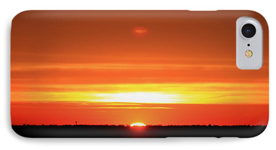 Rising iPhone 7 Case featuring the photograph Rising Sun by Trent Mallett