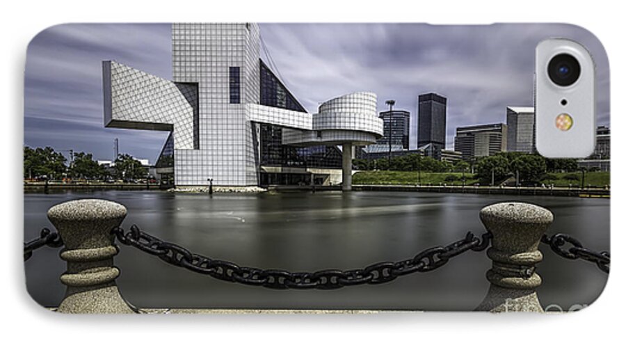 Rock & Roll iPhone 7 Case featuring the photograph Rock and Roll Hall of Fame by James Dean