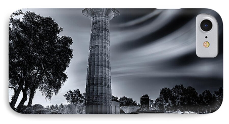 Ruins iPhone 7 Case featuring the photograph Ruins Of Zeus's Temple At Olympia by Micah Goff