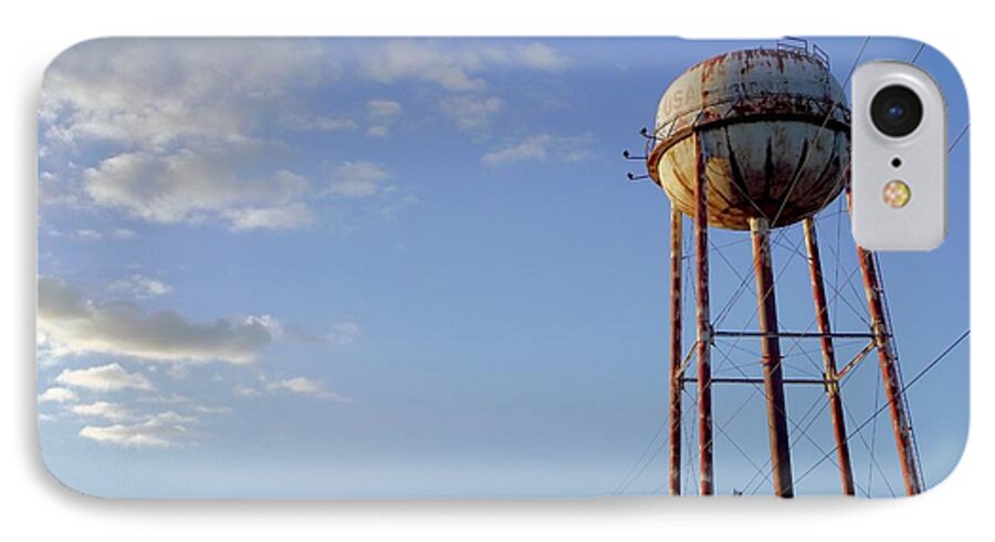Water Tower iPhone 7 Case featuring the photograph Rust Belt Sunset by Dennis Lundell