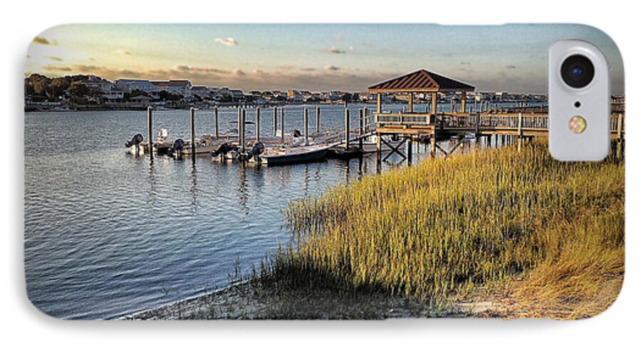 Wrightsville Beach iPhone 7 Case featuring the photograph Salisbury Street Low tide by Phil Mancuso