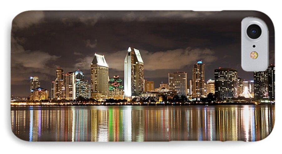 Photography iPhone 7 Case featuring the photograph San Diego Skyline 1 by Lee Kirchhevel