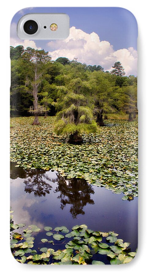 Spanish Moss iPhone 7 Case featuring the photograph Saw Mill In July by Lana Trussell