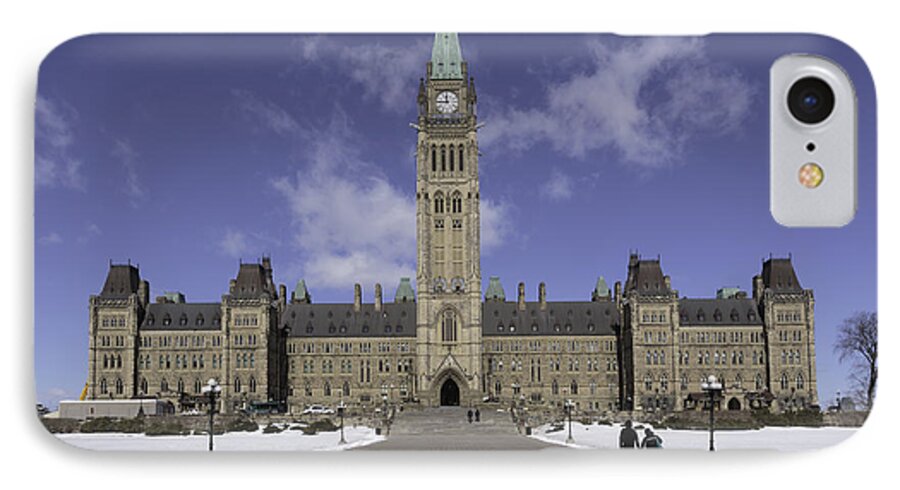 Parliament iPhone 7 Case featuring the photograph Seat of Power by Josef Pittner