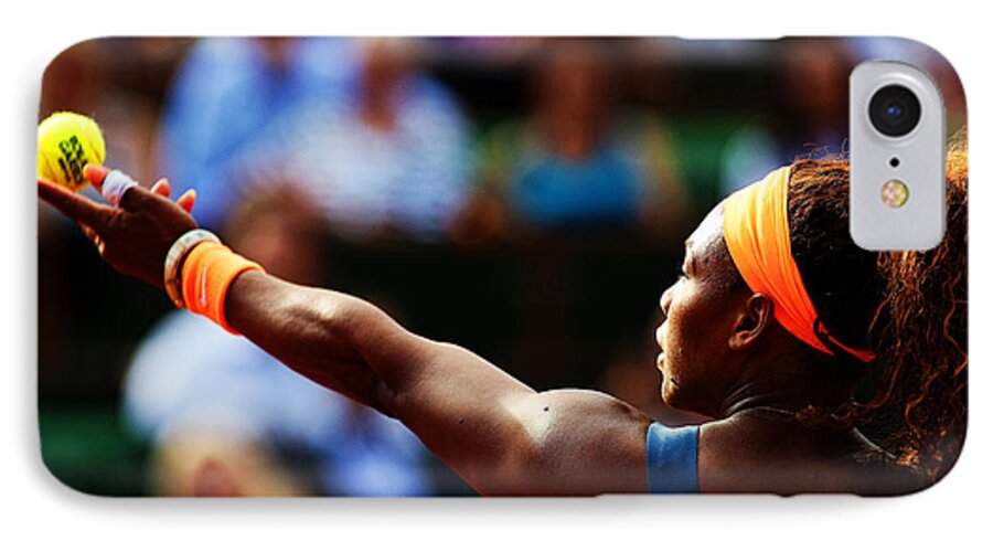 Tennis iPhone 7 Case featuring the photograph Serena Williams by Srdjan Petrovic