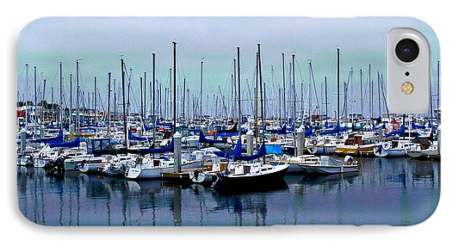 Sailboats iPhone 7 Case featuring the photograph Settled Inn by Tom Kelly