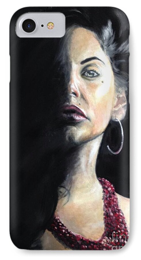 Persian iPhone 7 Case featuring the painting Shani by Stan Tenney