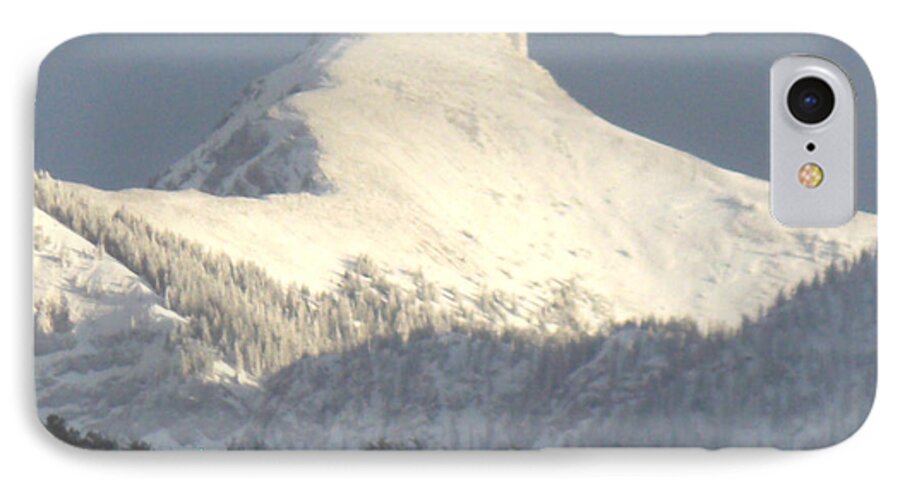 Mountain iPhone 7 Case featuring the photograph Sheep's Head Peak-Mountain Muse Between Storms by Anastasia Savage Ealy