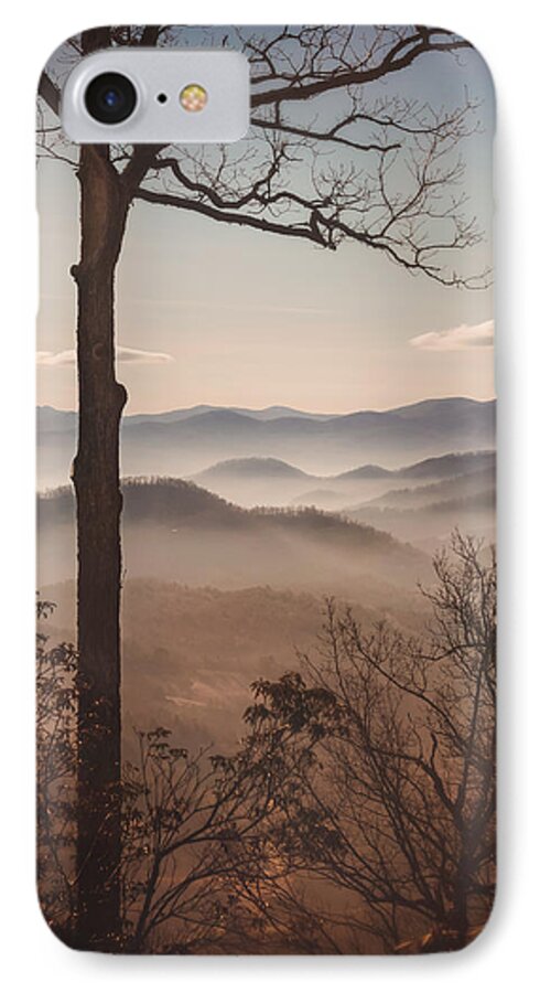 The Great Smoky Mountains iPhone 7 Case featuring the photograph Slice of the Smokies by Maria Robinson