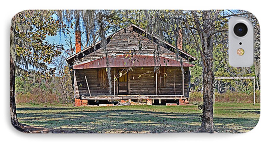 South iPhone 7 Case featuring the photograph Southern Cabin by Linda Brown