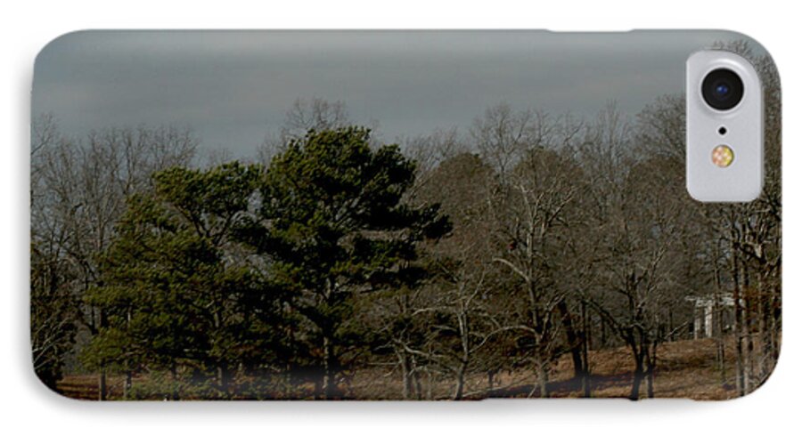 Fall Landscape iPhone 7 Case featuring the photograph Southern Landscape by Lesa Fine