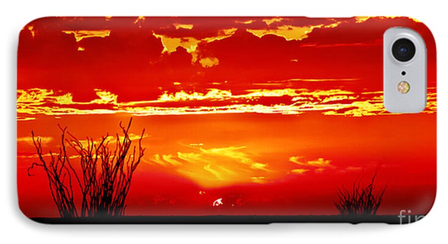 Arizona iPhone 7 Case featuring the photograph Southwest Sunset by Robert Bales