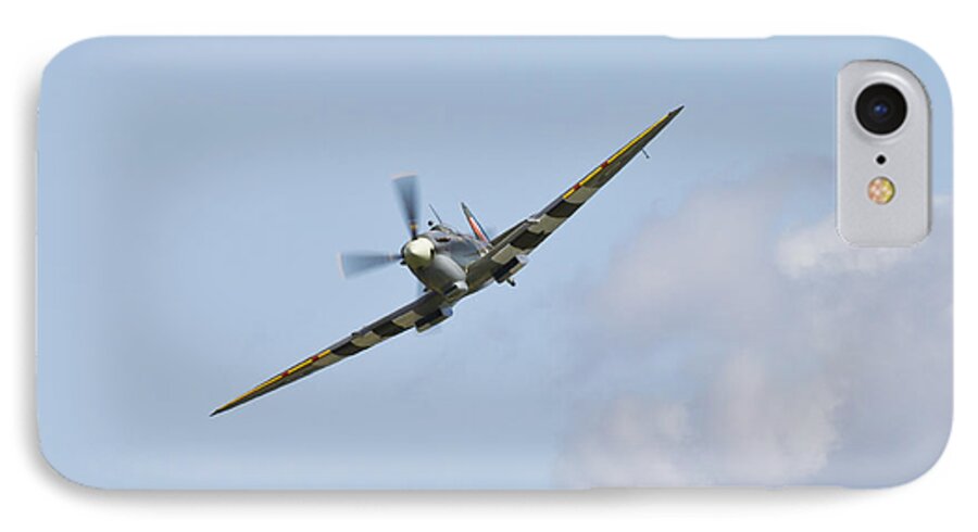 Spitfire iPhone 7 Case featuring the photograph Spitfire by Maj Seda