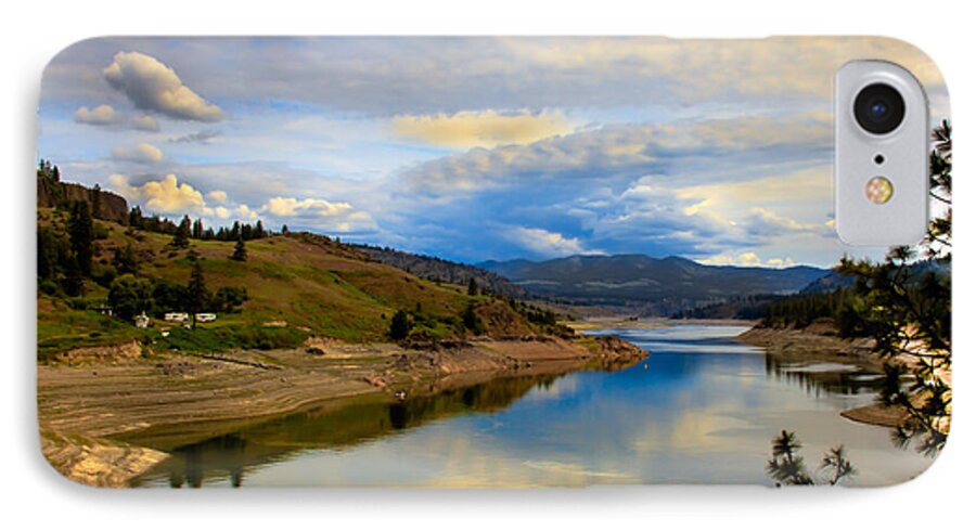 River iPhone 7 Case featuring the photograph Spokane River by Robert Bales