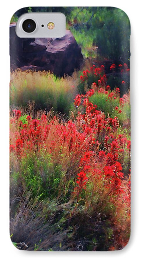 Utah iPhone 7 Case featuring the photograph Spring Blooms by Barbara Manis