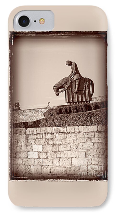 Assisi iPhone 7 Case featuring the photograph St Francis Returns from Crusades by Prints of Italy