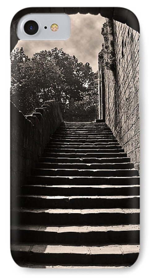 Stairs iPhone 7 Case featuring the photograph Stairway To Heaven by John Topman