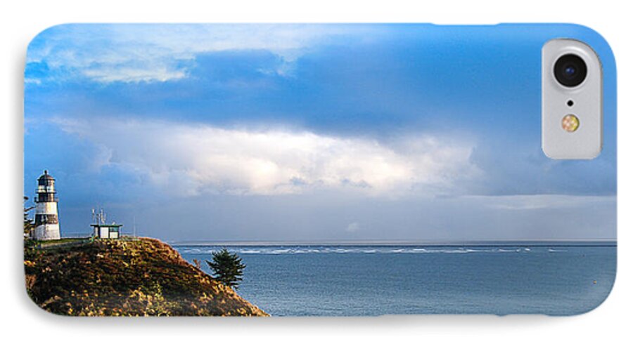 Cape Disappointment iPhone 7 Case featuring the photograph Standing Watch by Cassius Johnson