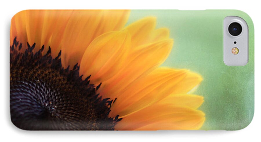 Sunflower iPhone 7 Case featuring the photograph Staring Into the Sun by Amy Tyler