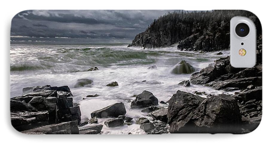 Gulliver's Hole iPhone 7 Case featuring the photograph Storm at Gulliver's Hole by Marty Saccone