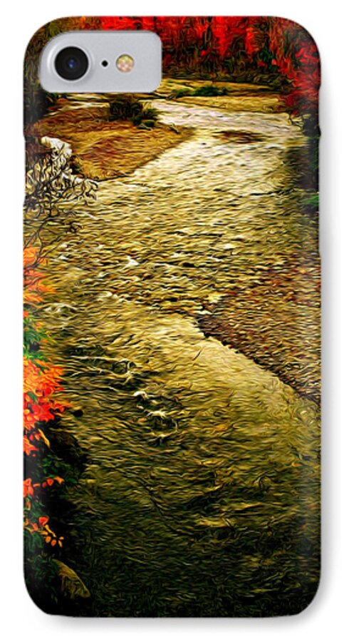 Fall iPhone 7 Case featuring the photograph Stream by Bill Howard