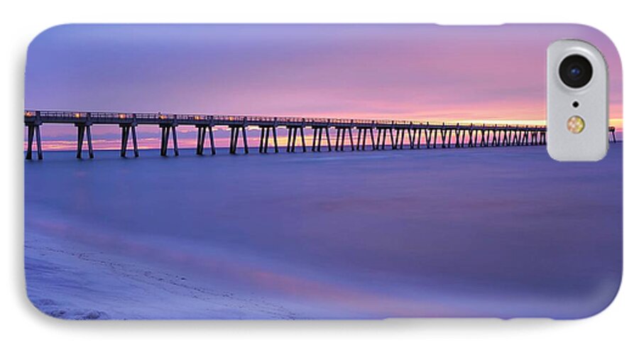 Landscape iPhone 7 Case featuring the photograph Sunrise Serenity by Renee Hardison