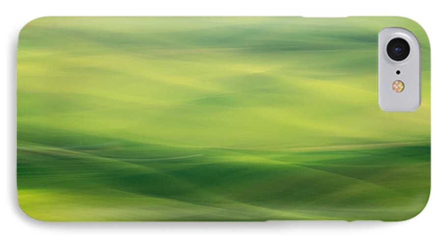 2014 iPhone 7 Case featuring the photograph Swipe of Palouse Rolling Hills by Victoria Porter