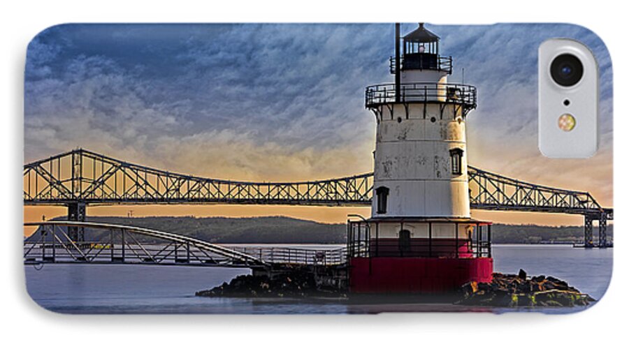 Tappanzee iPhone 7 Case featuring the photograph Tarrytown Light by Susan Candelario