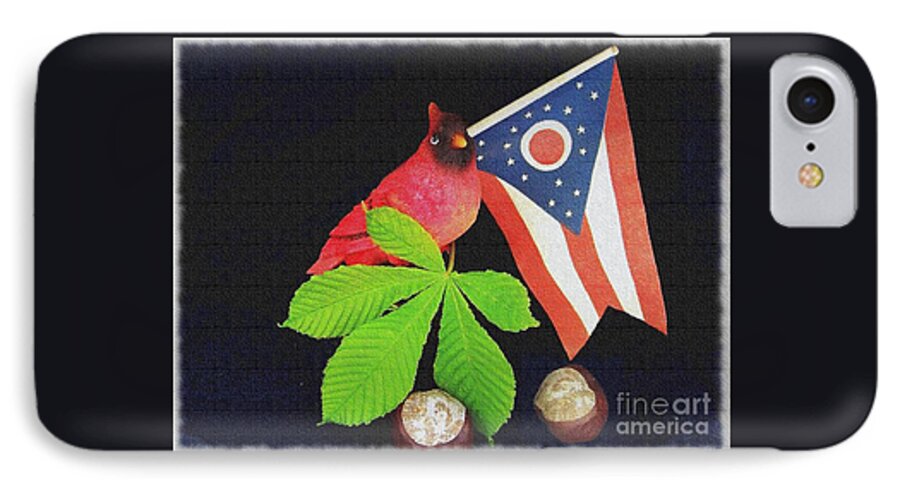 Ohio iPhone 7 Case featuring the photograph The Buckeye State by Charles Robinson