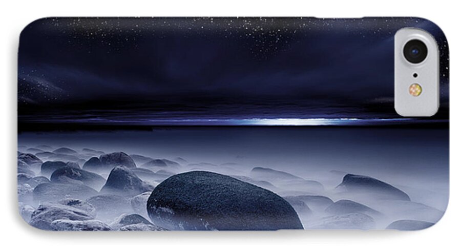 Night iPhone 7 Case featuring the photograph The Depths of Forever by Jorge Maia