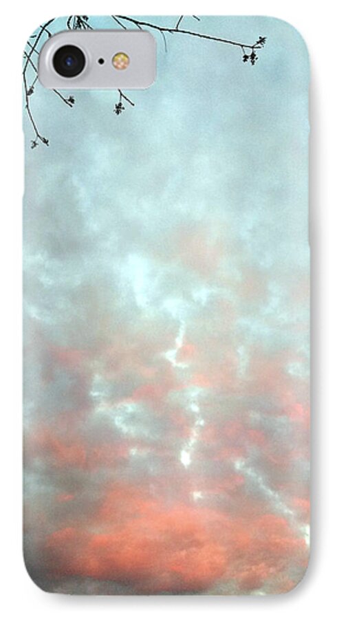 Sun iPhone 7 Case featuring the photograph The End Of Sunset by Eric Forster