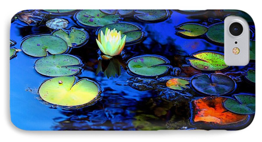Flora iPhone 7 Case featuring the photograph The Last Lily by Marcia Lee Jones
