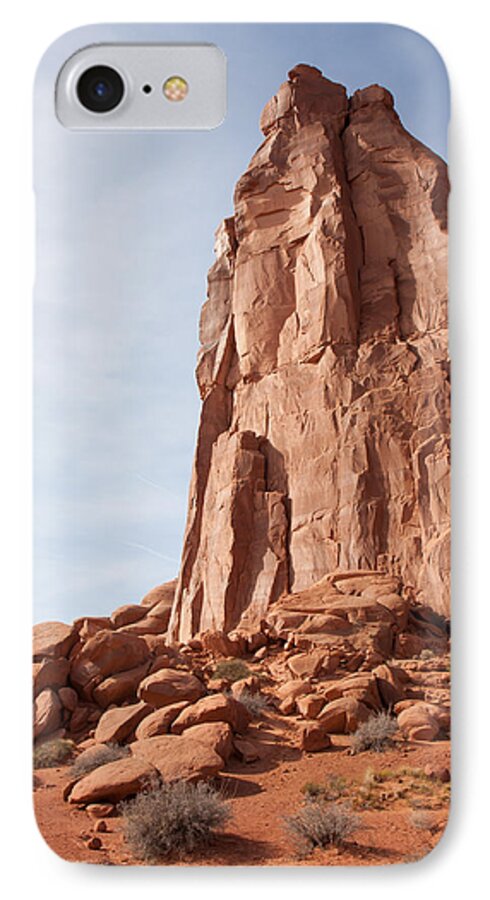 Nature iPhone 7 Case featuring the photograph The Monolith by John M Bailey