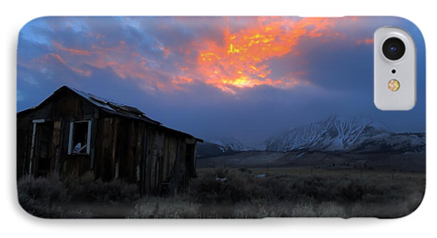 June Lake iPhone 7 Case featuring the photograph The Shack V.2 by Paul Foutz