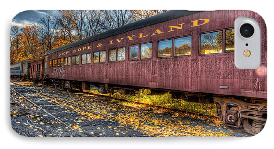 Railroad iPhone 7 Case featuring the photograph The Siding by William Jobes