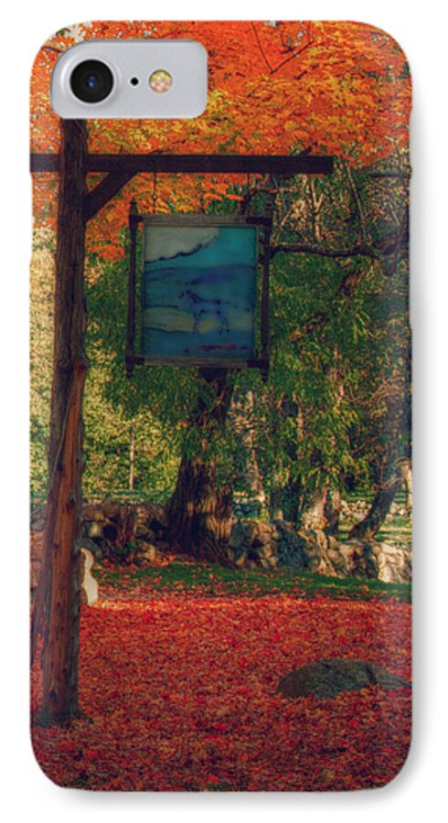 autumn Foliage New England iPhone 7 Case featuring the photograph The Sign Of Fall Colors by Jeff Folger
