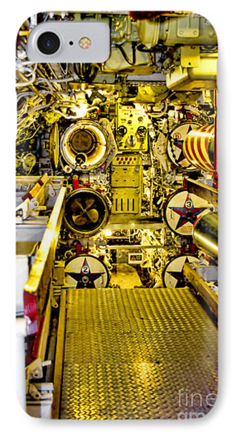Torpedo iPhone 7 Case featuring the photograph The Torpedo Bay by Jason Abando