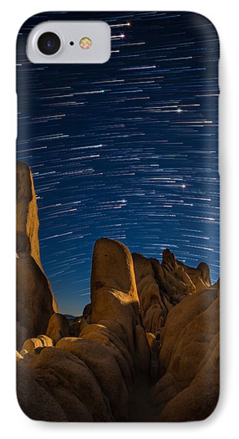 Joshua Tree iPhone 7 Case featuring the photograph The Visitor by Tassanee Angiolillo