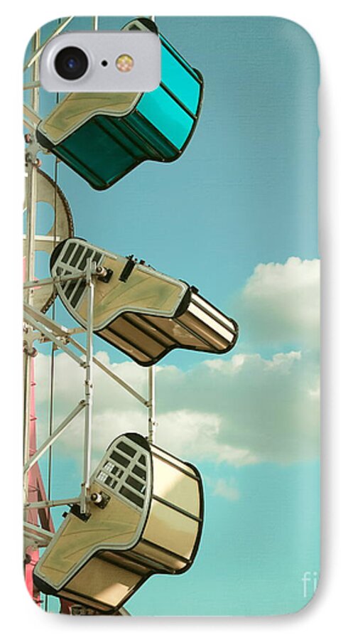 Zipper iPhone 7 Case featuring the photograph Tilt and Twirl by Colleen Kammerer
