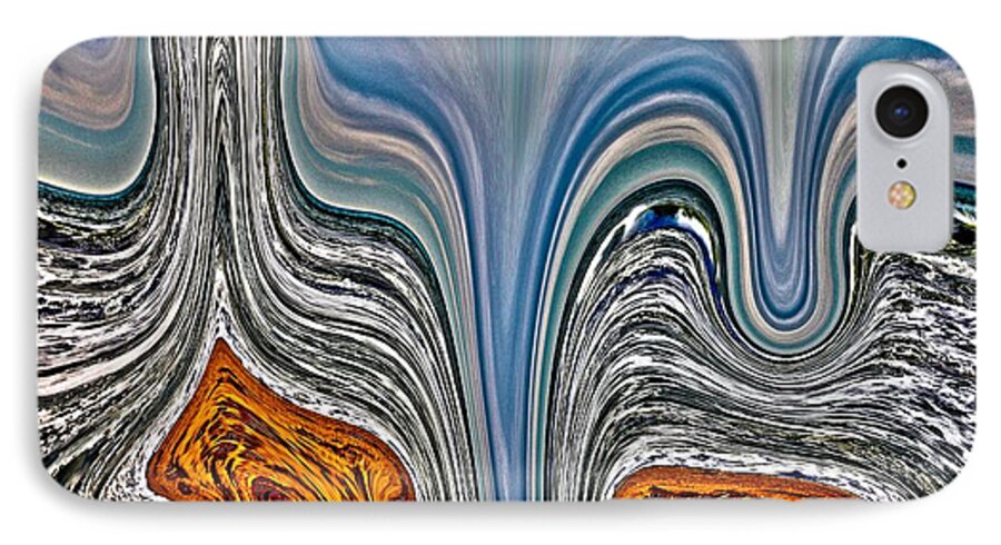 Waves iPhone 7 Case featuring the photograph Tone Poem by Nick David