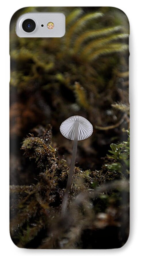 Tiny iPhone 7 Case featuring the photograph Tree 'Shroom by Cathy Mahnke