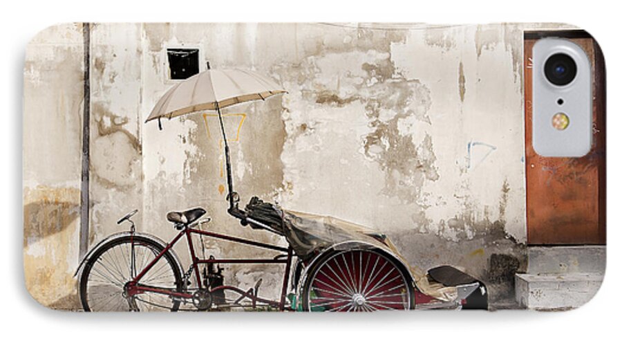Photography iPhone 7 Case featuring the photograph Trishaw by Ivy Ho