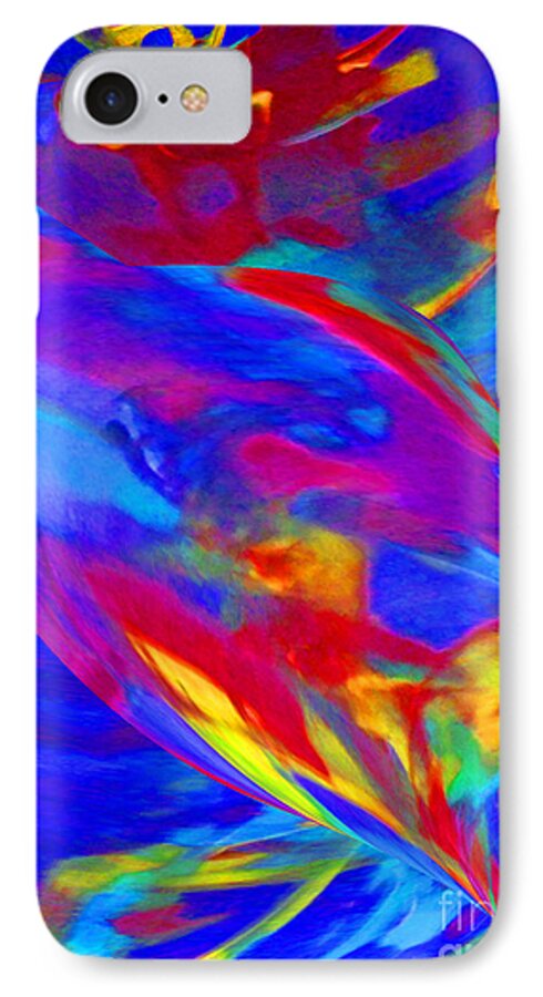 Living Room iPhone 7 Case featuring the ceramic art Underwather by Gabriele Mueller