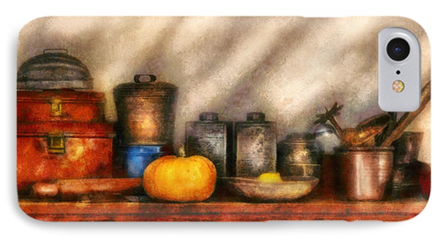 Savad iPhone 7 Case featuring the photograph Utensils - Kitchen Still Life by Mike Savad