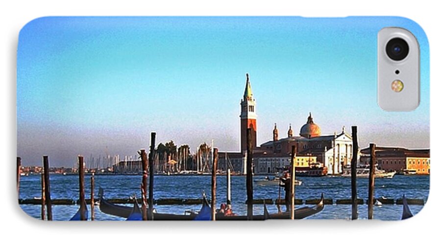 Water Canal iPhone 7 Case featuring the photograph Venezia City of Islands by Phillip Allen